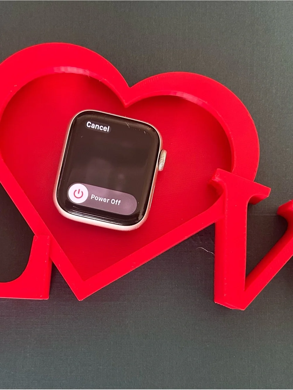 Apple Watch Silver Case with Black Display 🖤